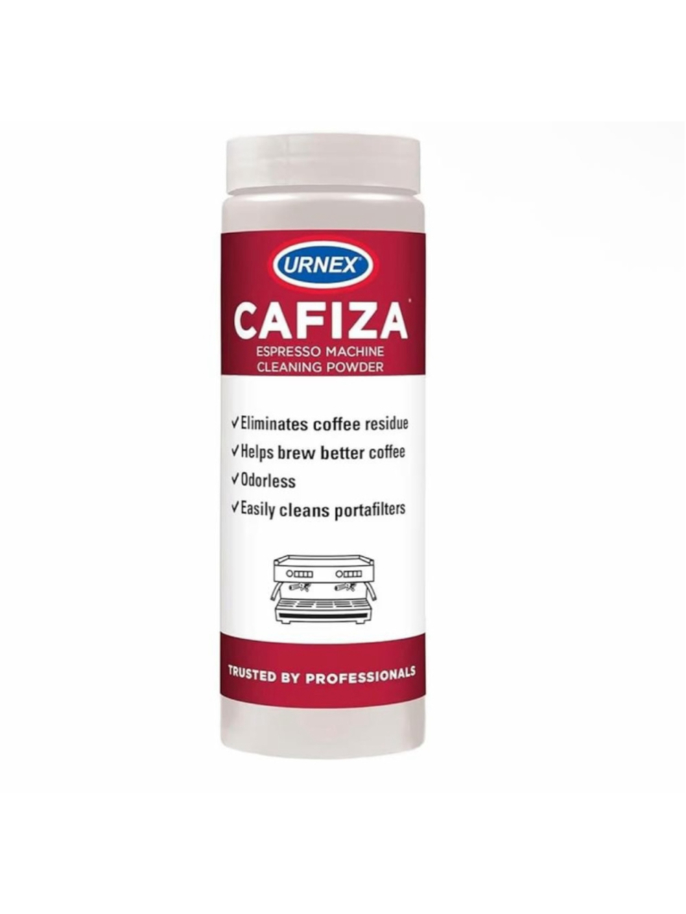 Urnex Cafiza Espresso Machine Cleaning Powder 20 oz Jar | 12/Case